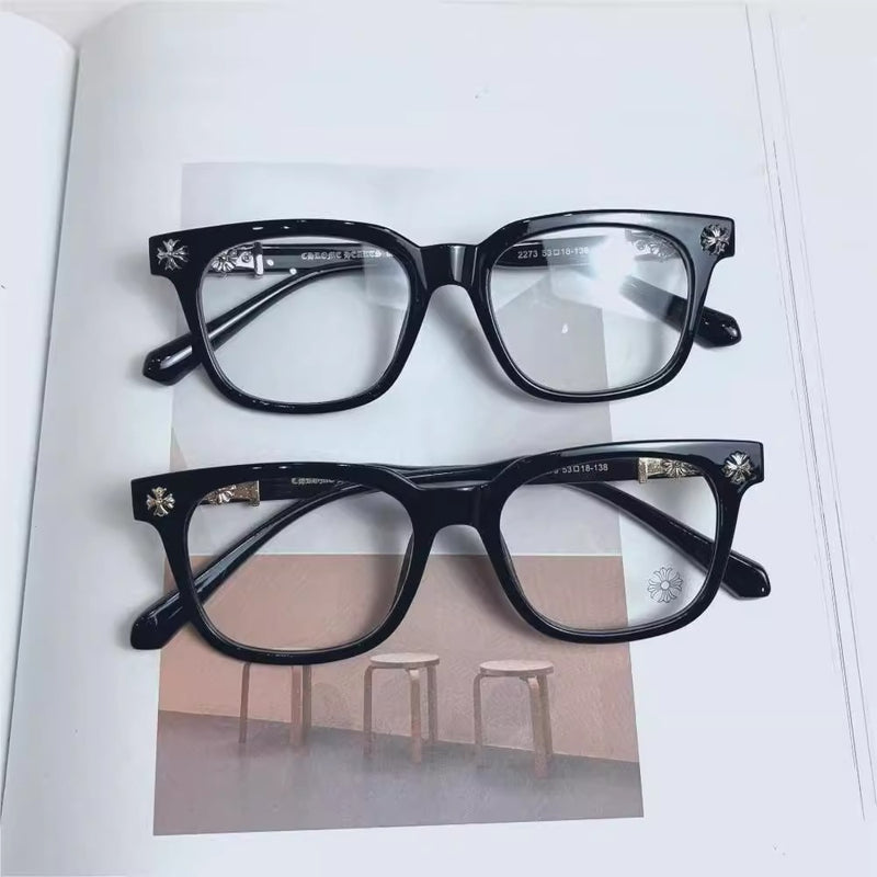 Black + Clear Glasses